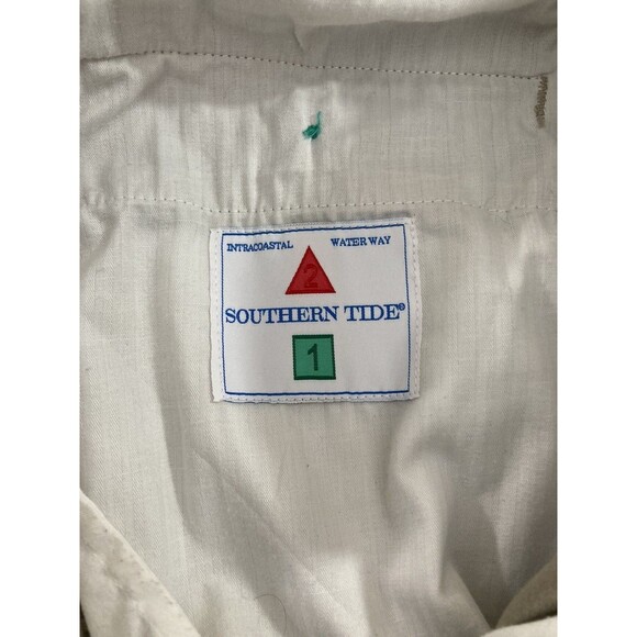 Southern Tide Pants Men's 34x32 Tan Intercoastal Straight Leg Casual Chino - Picture 7 of 13